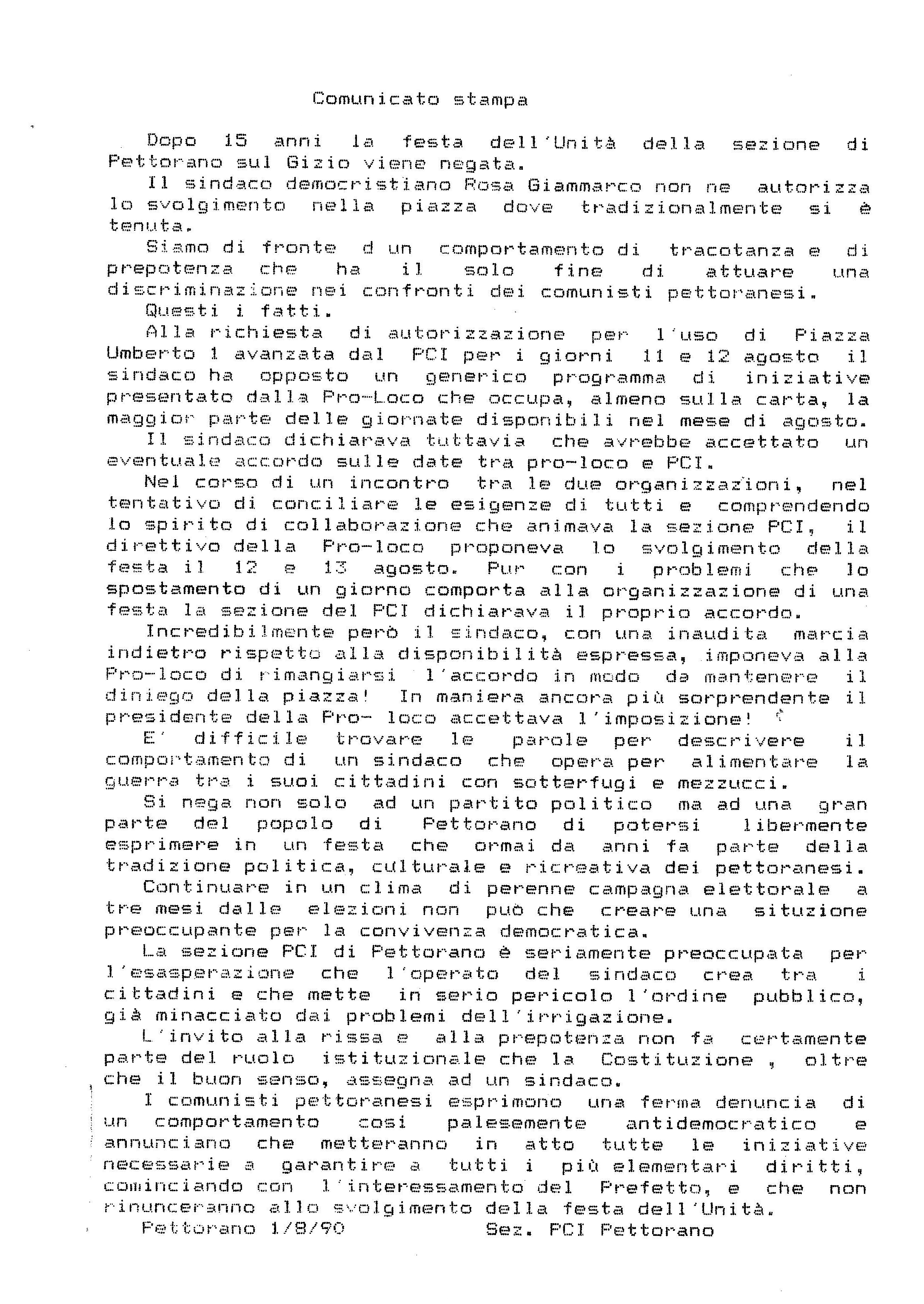 1990.08.1 il clima politico in paese